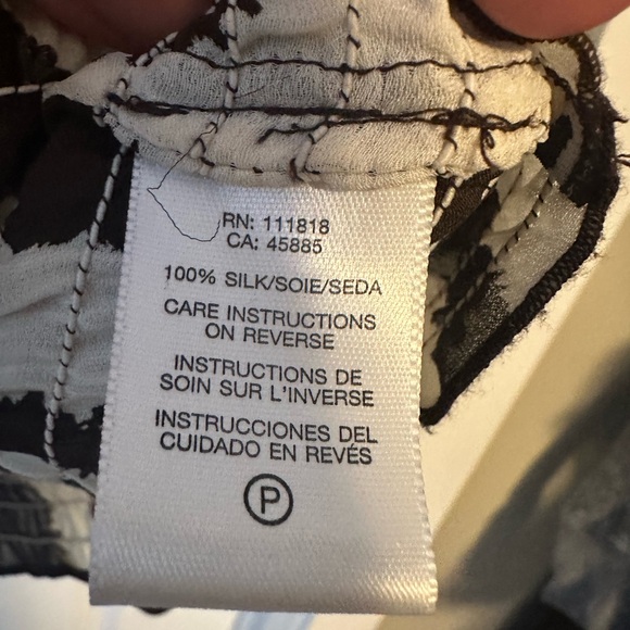 Michael Kors Silk Dolman Sleeve Blouse - Picture 5 of 6